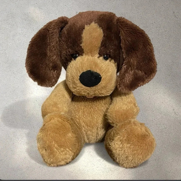 Build a Bear Plush Brown Tan Puppy Dog Retired Stuffed Animal 2013 - Picture 1 of 11